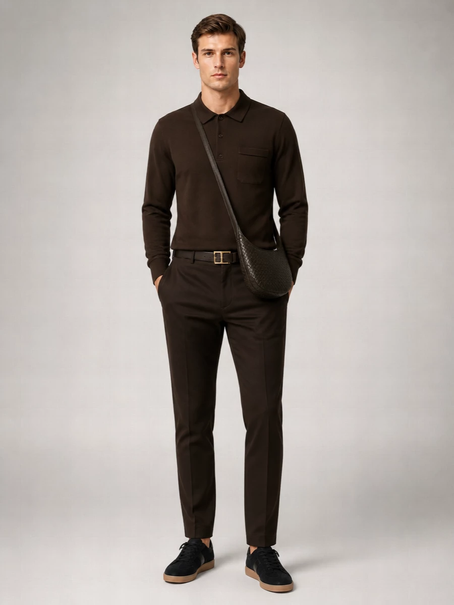 Tom Ford Silk Cotton Short-Sleeve Polo Shirt