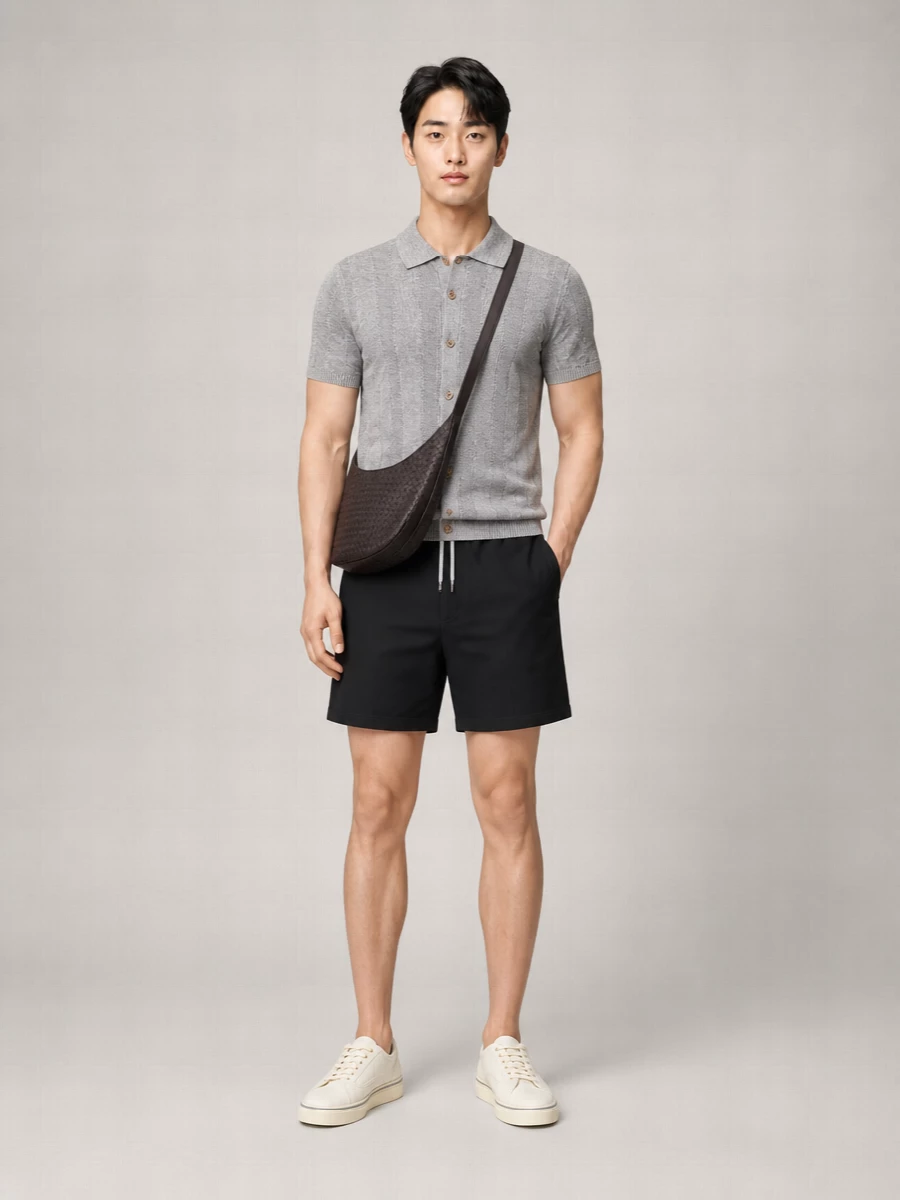 Brunello Cucinelli Cotton Blend Jogger Shorts