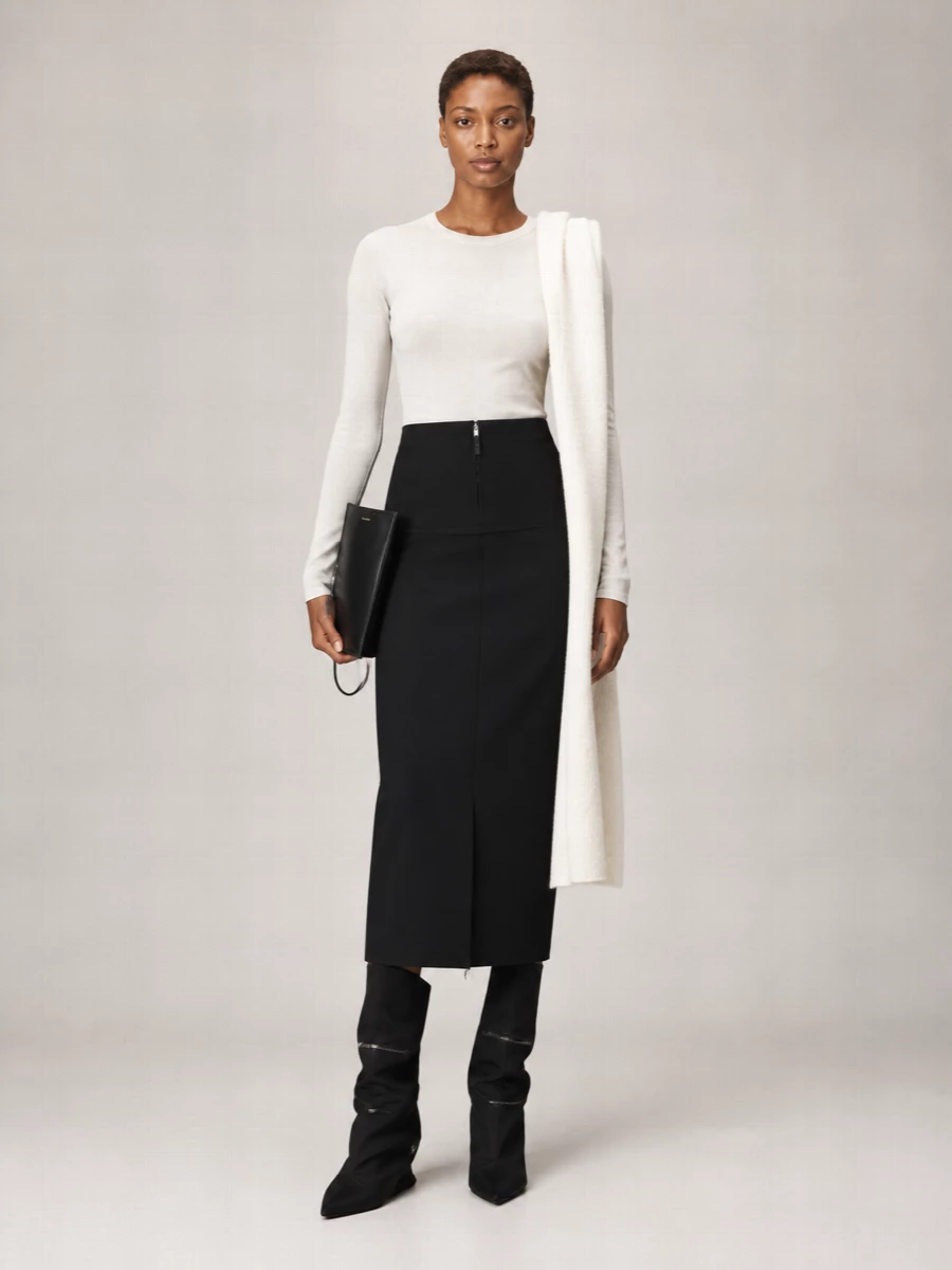 Rick Owens Short-Sleeve Knitted Top