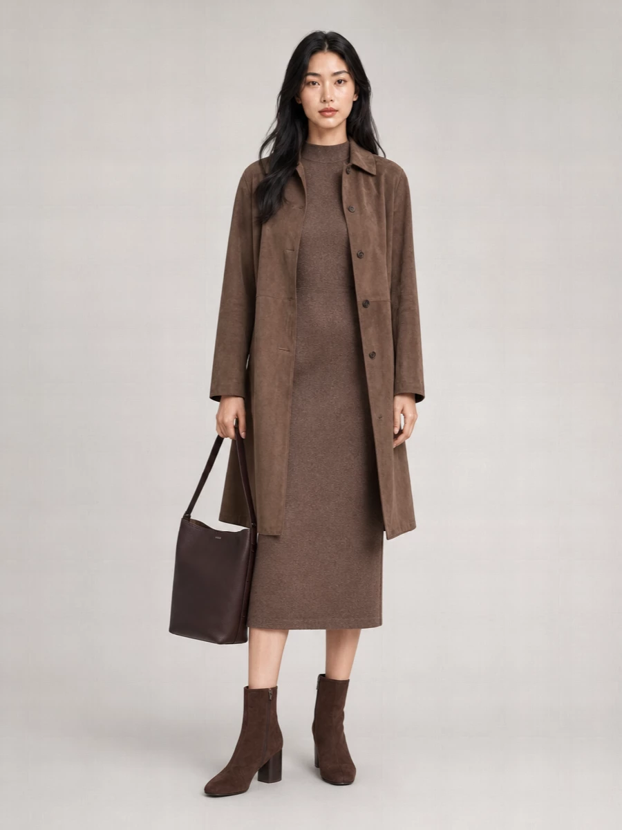 S Max Mara Suede Jacket