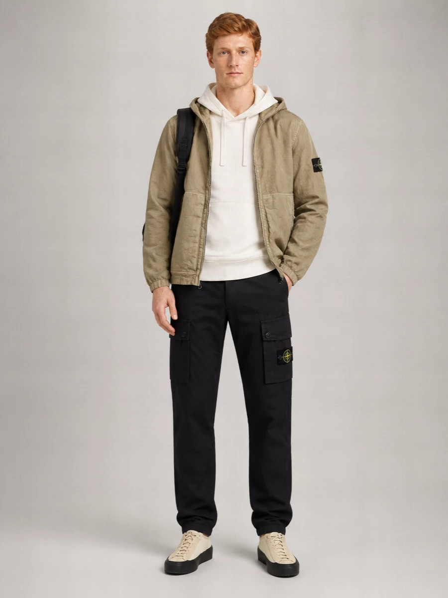 Stone Island Regular-Fit Hooded Jacket