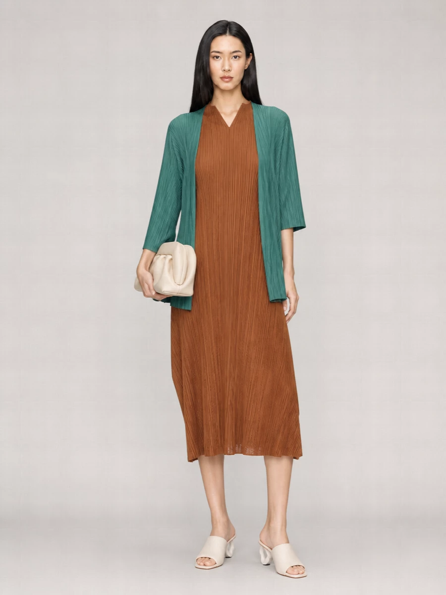 Pleats Please Issey Miyake Pleated Jacket