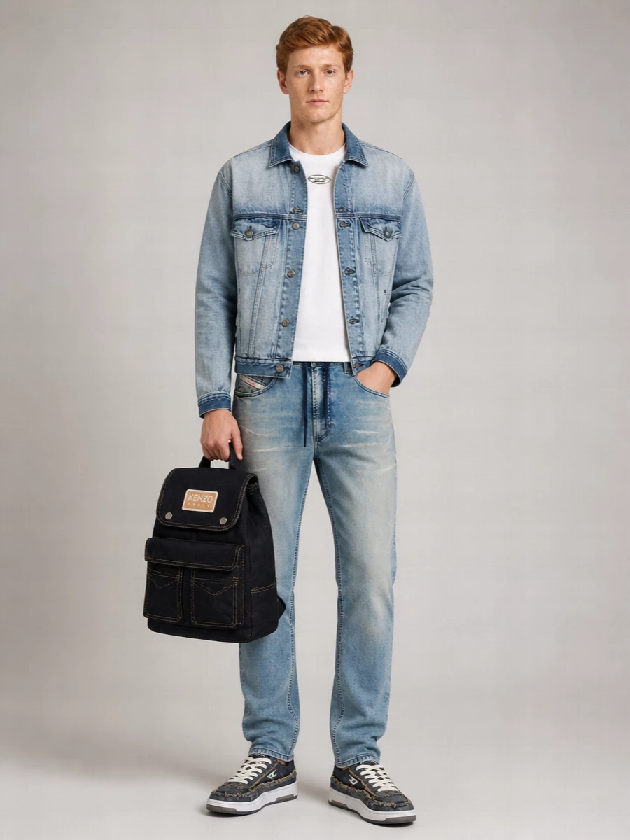 Diesel Denim Cropped Jacket