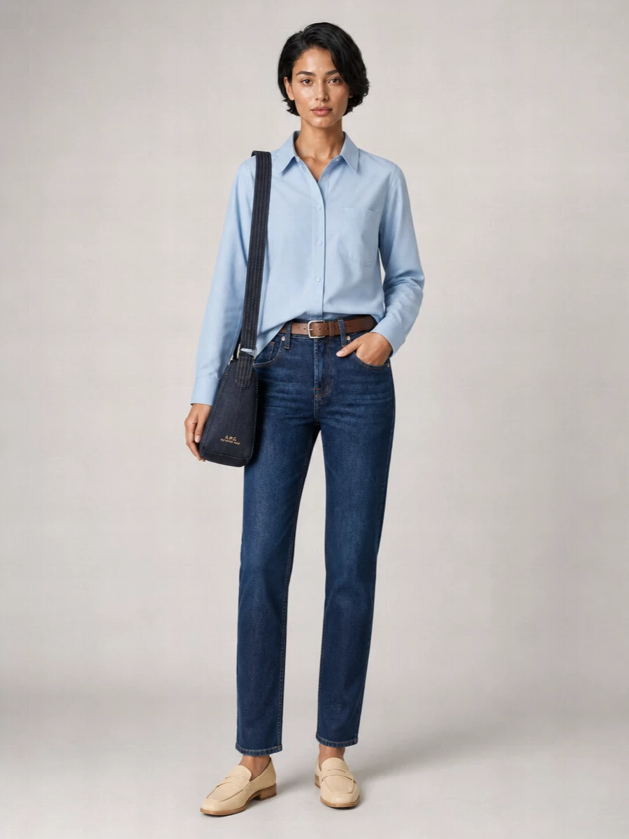 7 For All Mankind Denim Slim Straight-Leg Jeans
