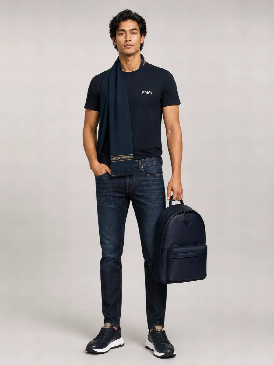 Emporio Armani Stretch Cotton T-Shirt Set