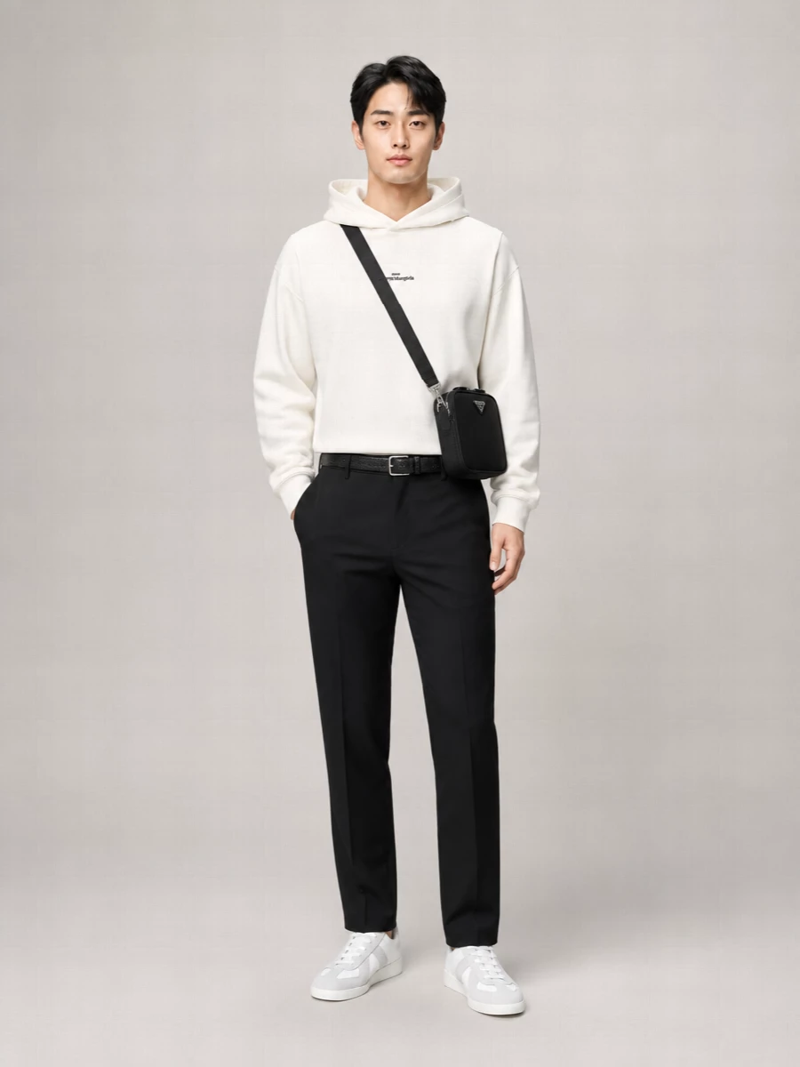 Maison Margiela Cotton Hooded Sweatshirt