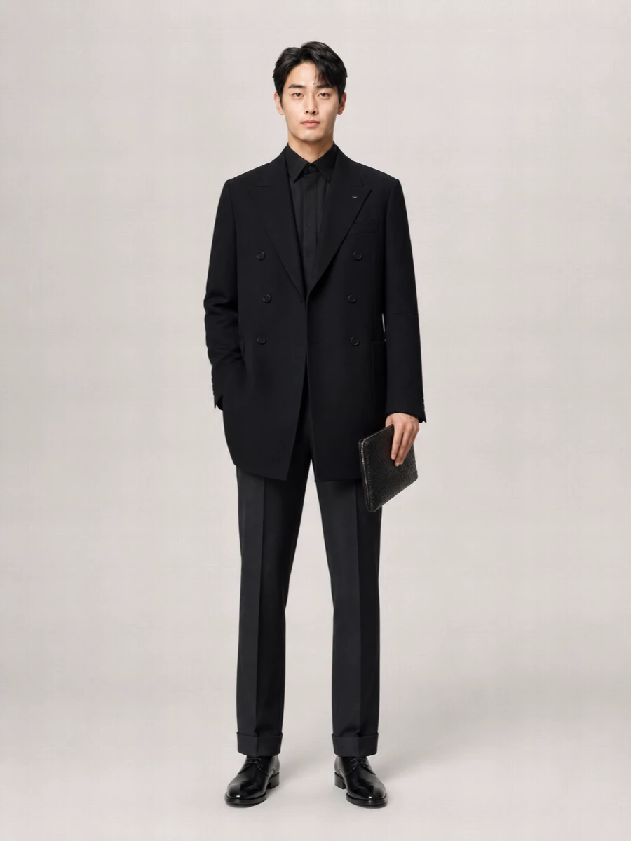 Valentino Garavani Double Breasted Wool Coat