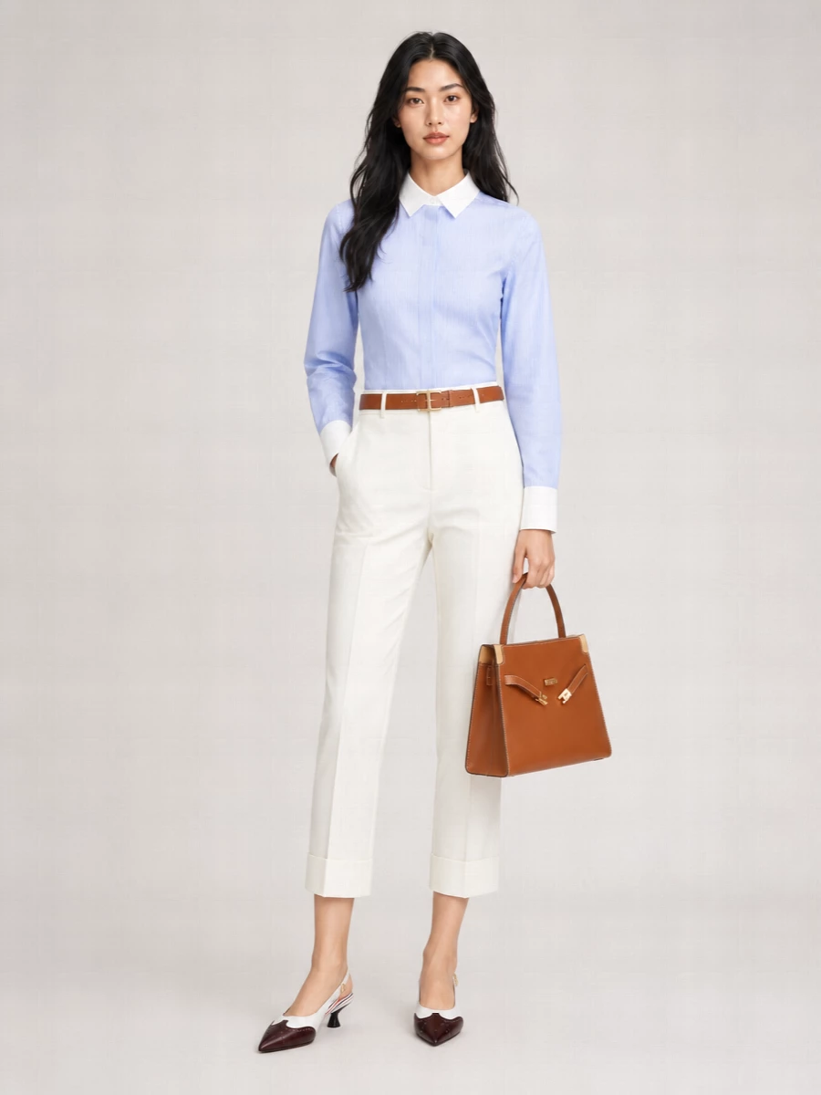 Tory Burch Cotton Pattern Shirt