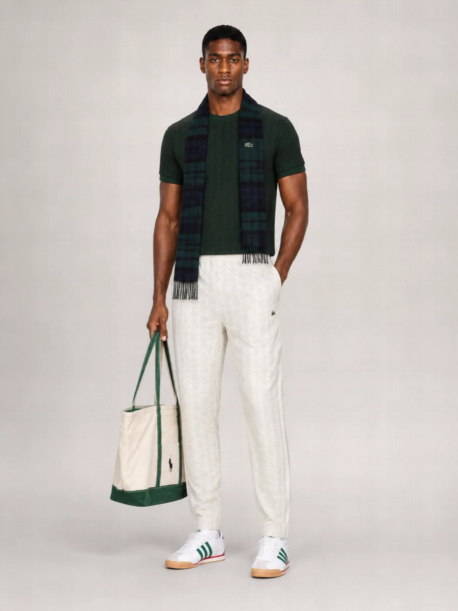 Lacoste Jacquard Monogram T-Shirt