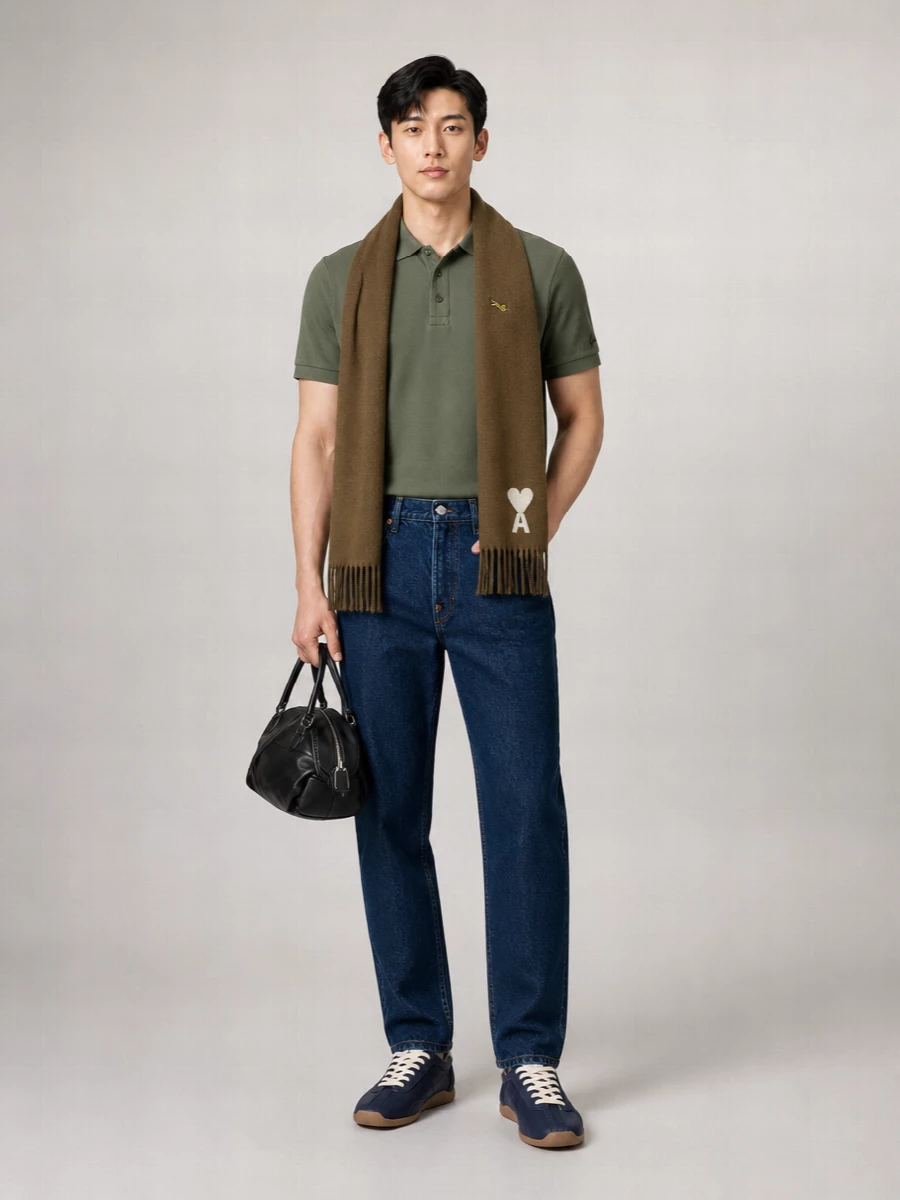 Kenzo Cotton Piqué Polo Shirt