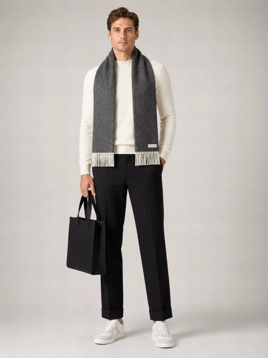 Maison Margiela Ribbed Wool Crew-Neck Sweater