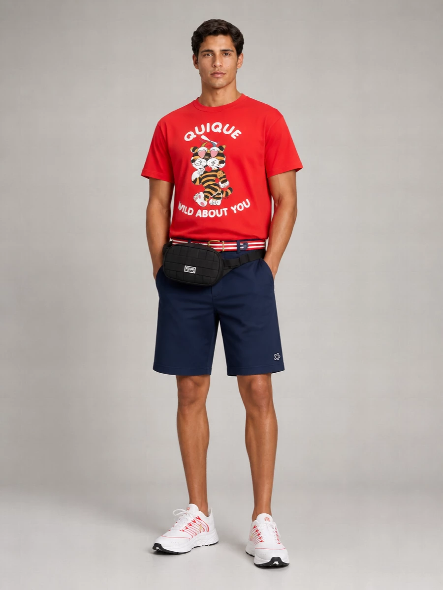 Kenzo Logo Print Cotton T-Shirt