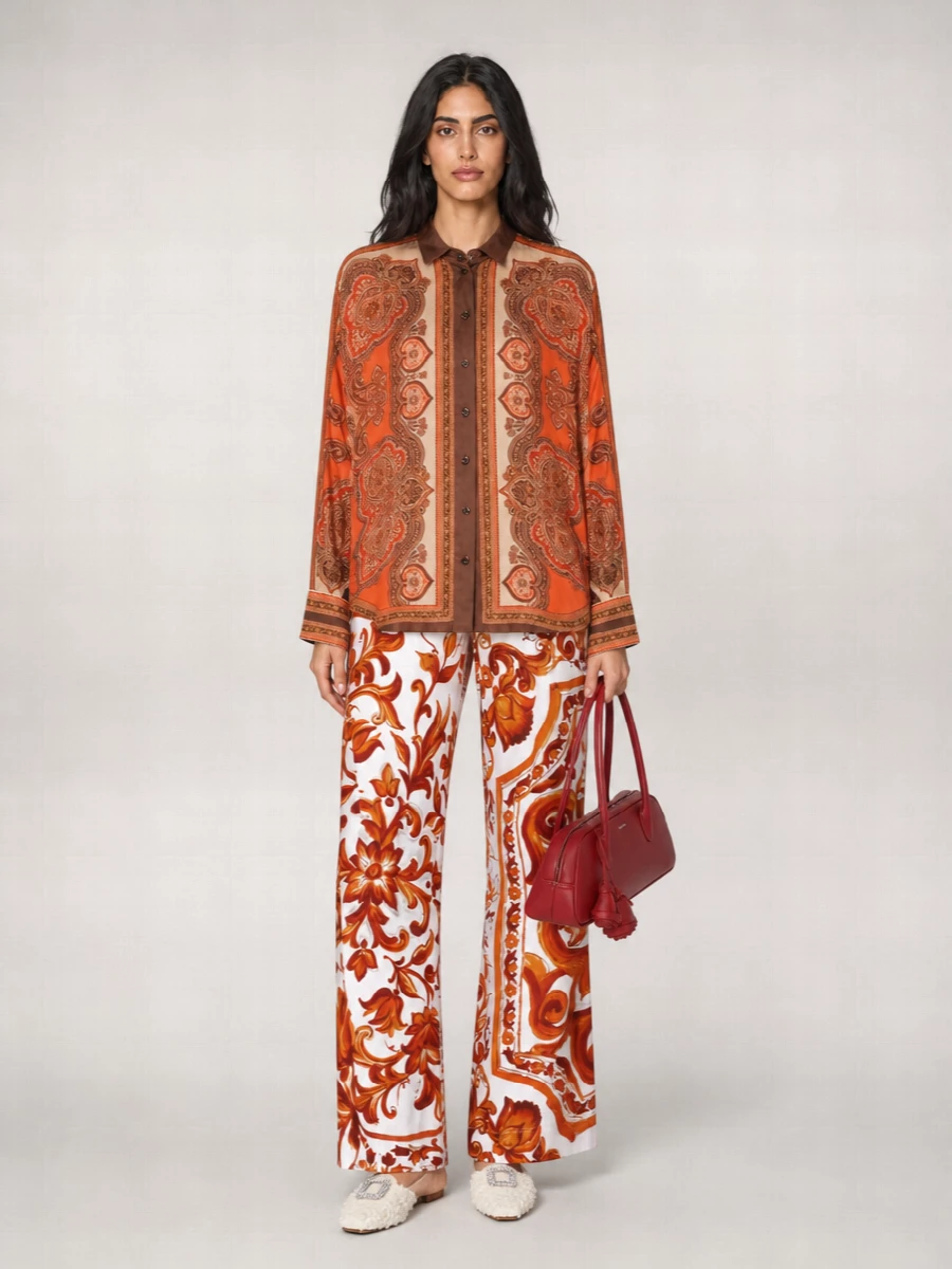 Dolce&Gabbana Wide-Leg Trousers
