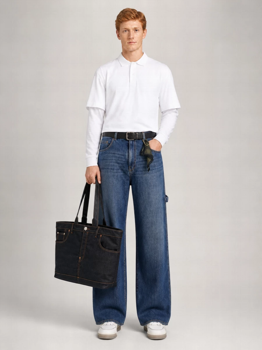 Represent Leather Low-Top Sneakers