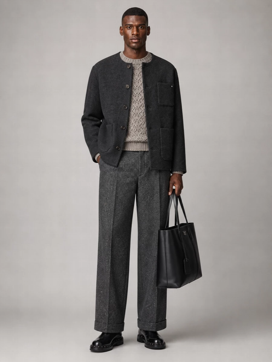 Valentino Garavani Wool Caban Jacket