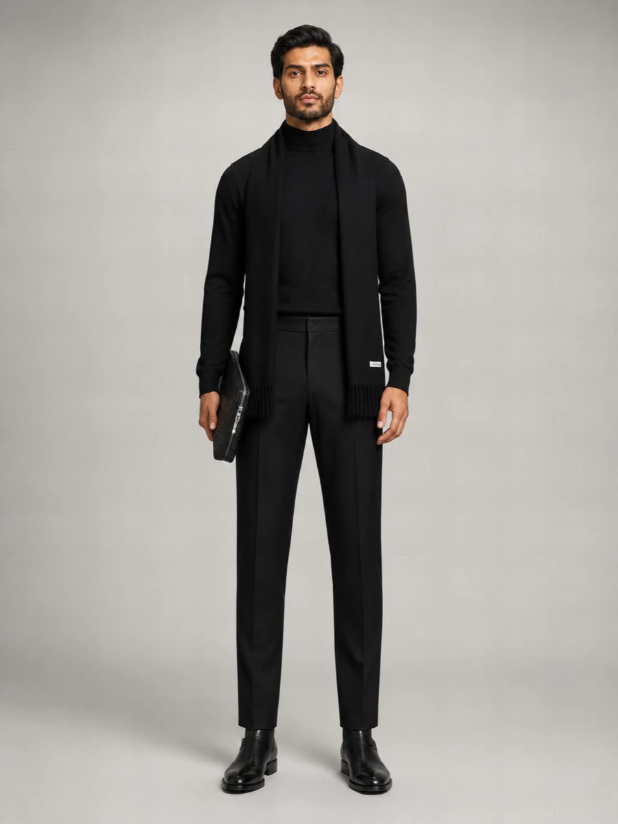 Zanone Fine-Knit Turtleneck Jumper