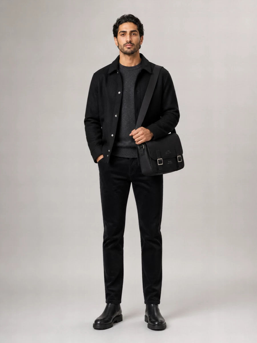 Woolrich keating wool single-breasted coat