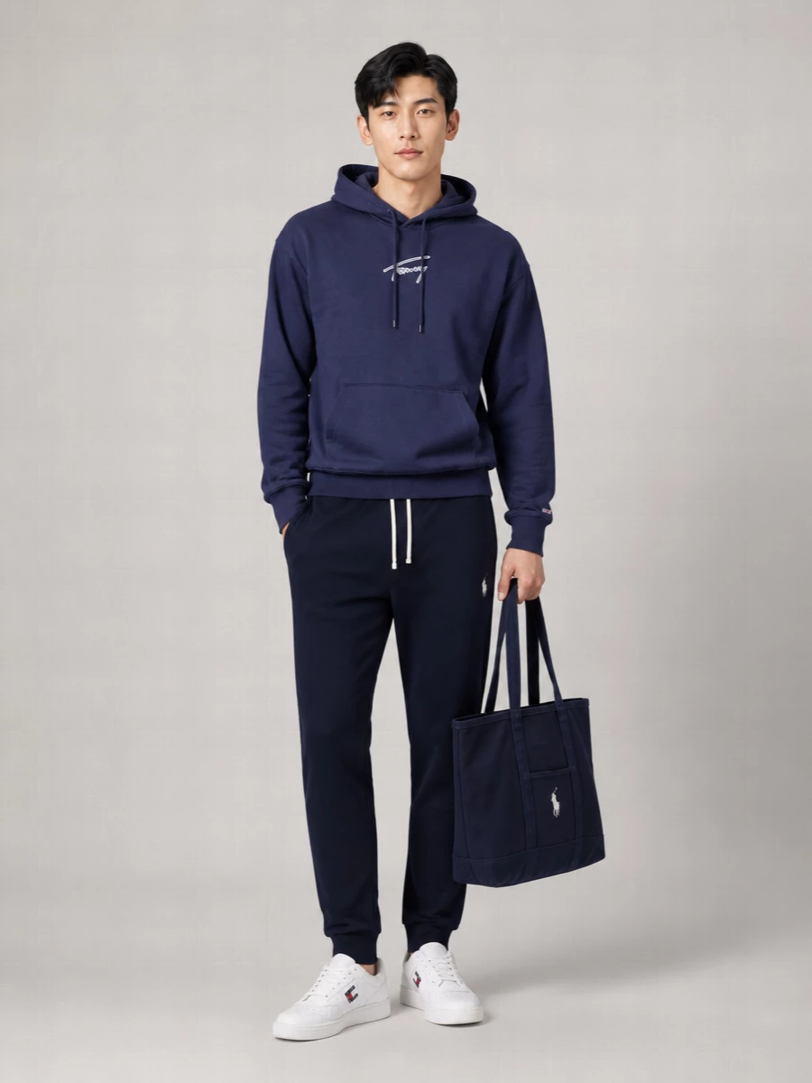 Tommy Hilfiger Embroidered Relaxed-Fit Hoodie