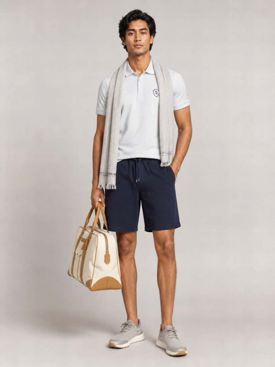 Brunello Cucinelli Cotton Chino Shorts