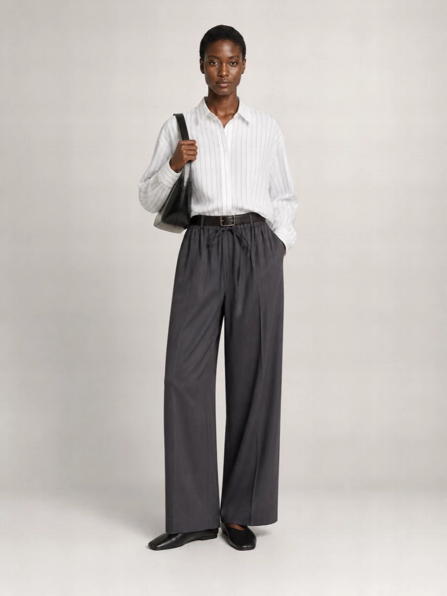 Dries Van Noten Cotton Puvis Long Pants