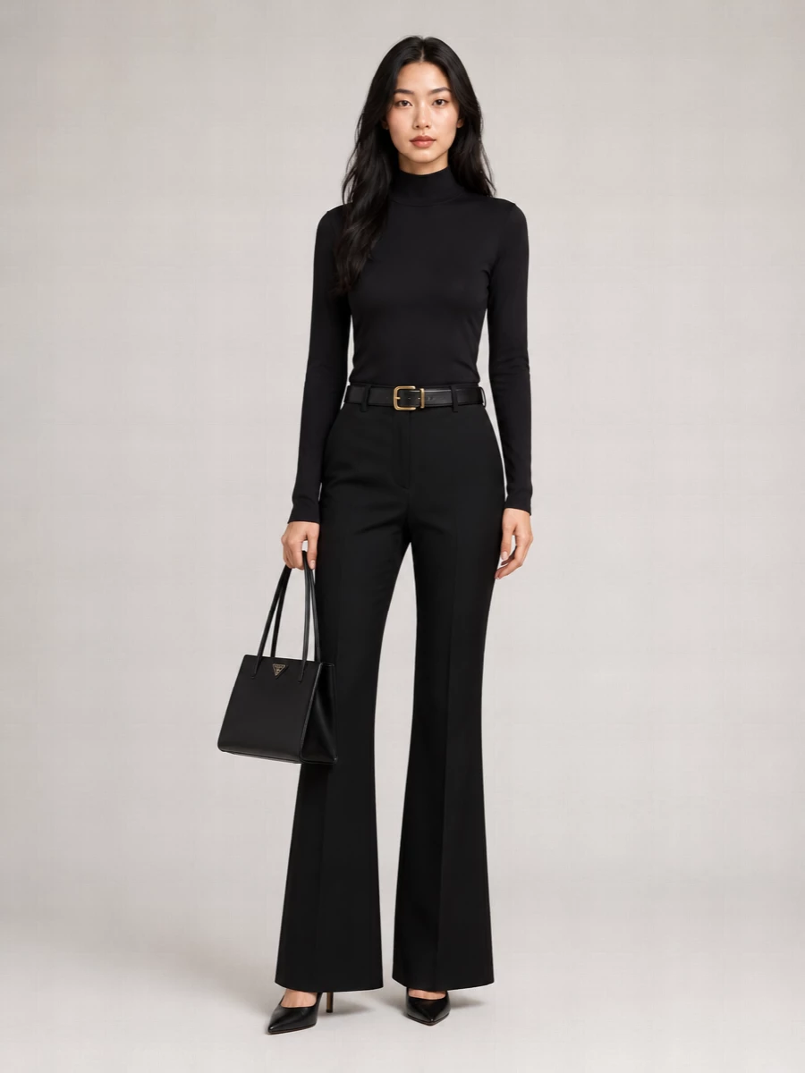 The Row Lamb Leather High Heel Pumps