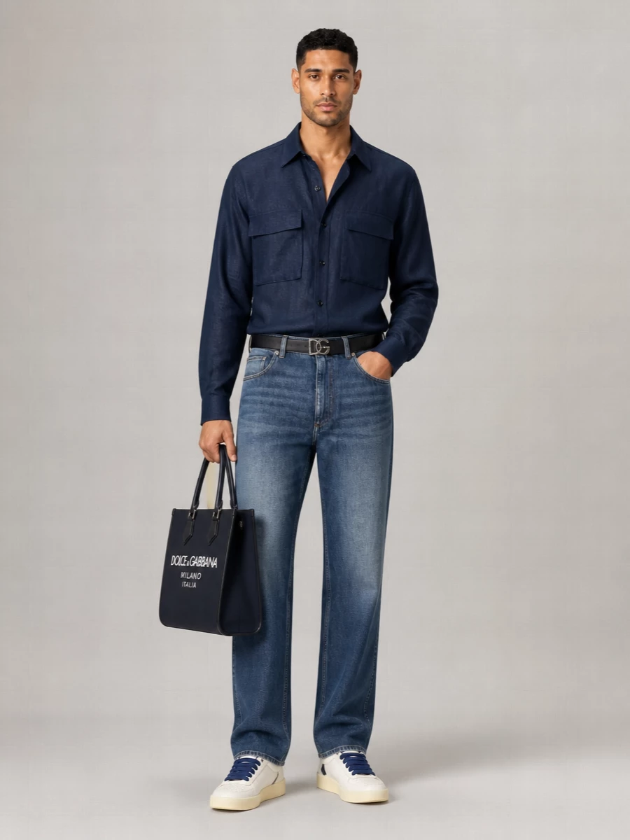 Dolce&Gabbana Denim Straight-Leg Jeans