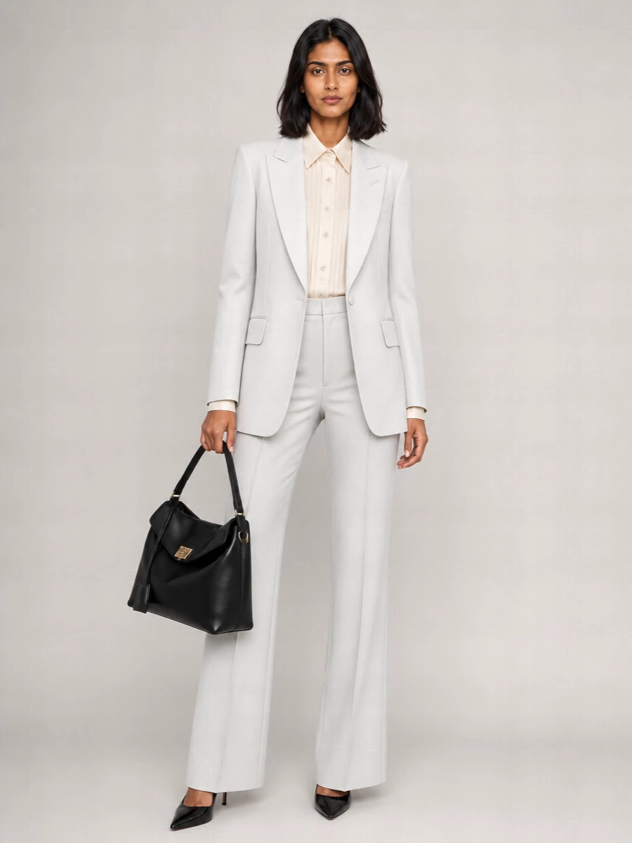 Tom Ford Silk Cotton Single-Breasted Blazer