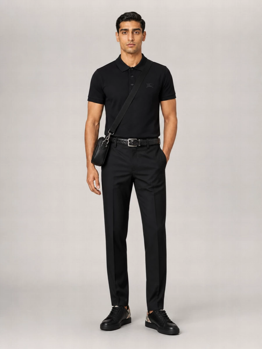 Burberry Cotton Piqué Regular-Fit Polo Shirt