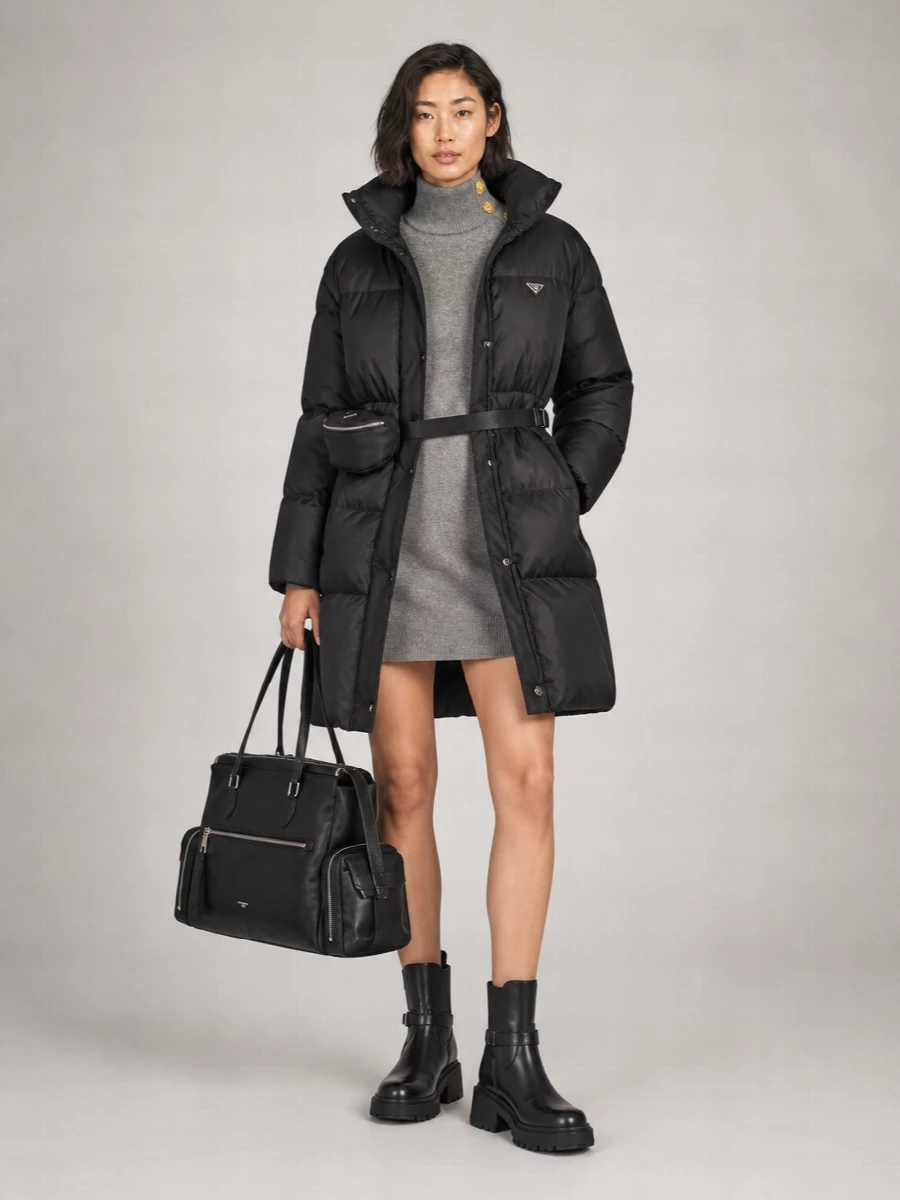 Dolce&Gabbana Travel Bag Leather Shoulder Bag