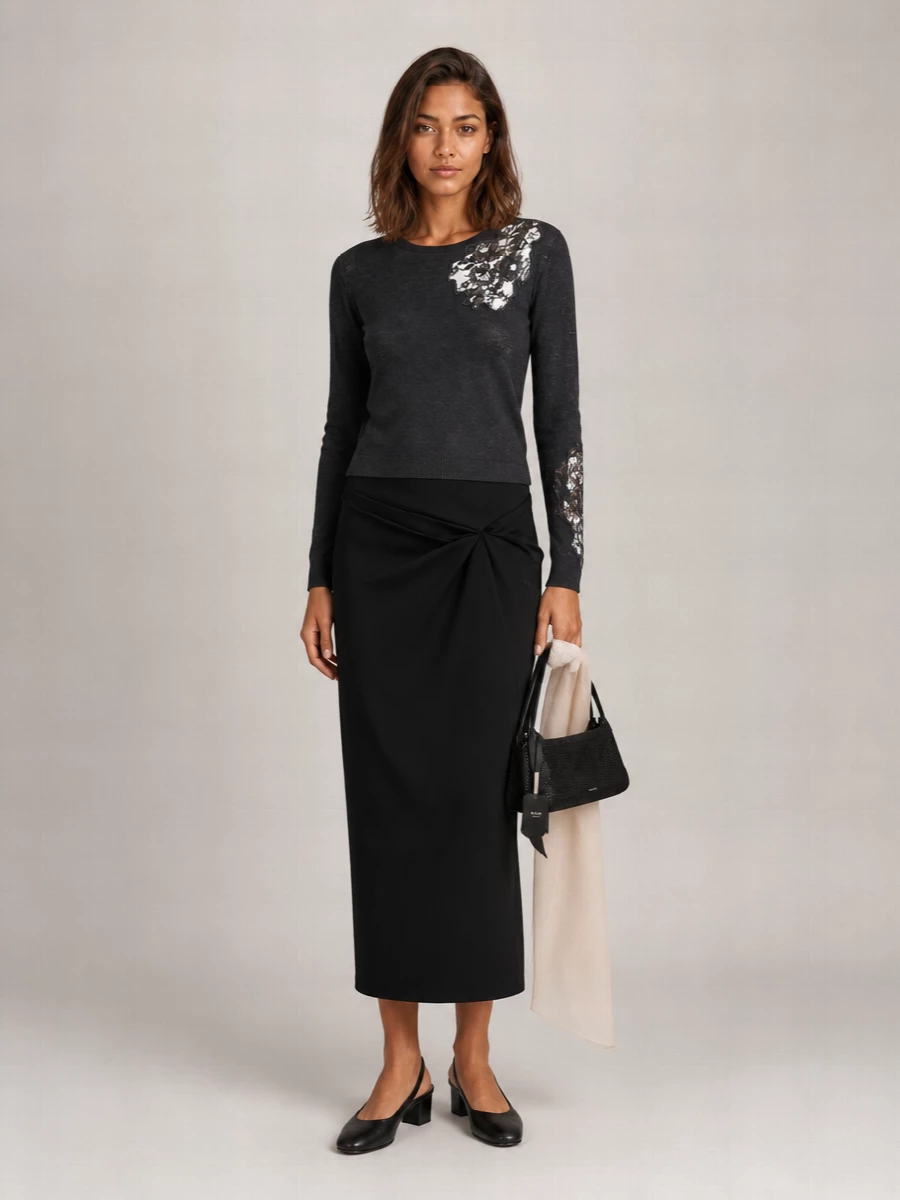 Max Mara Silk Jumper