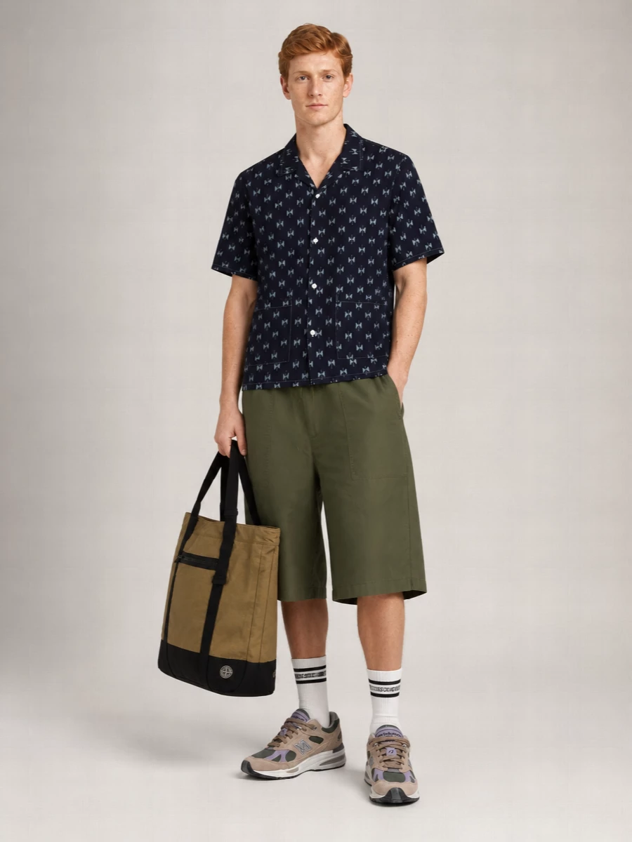Needles Cotton Cargo Shorts