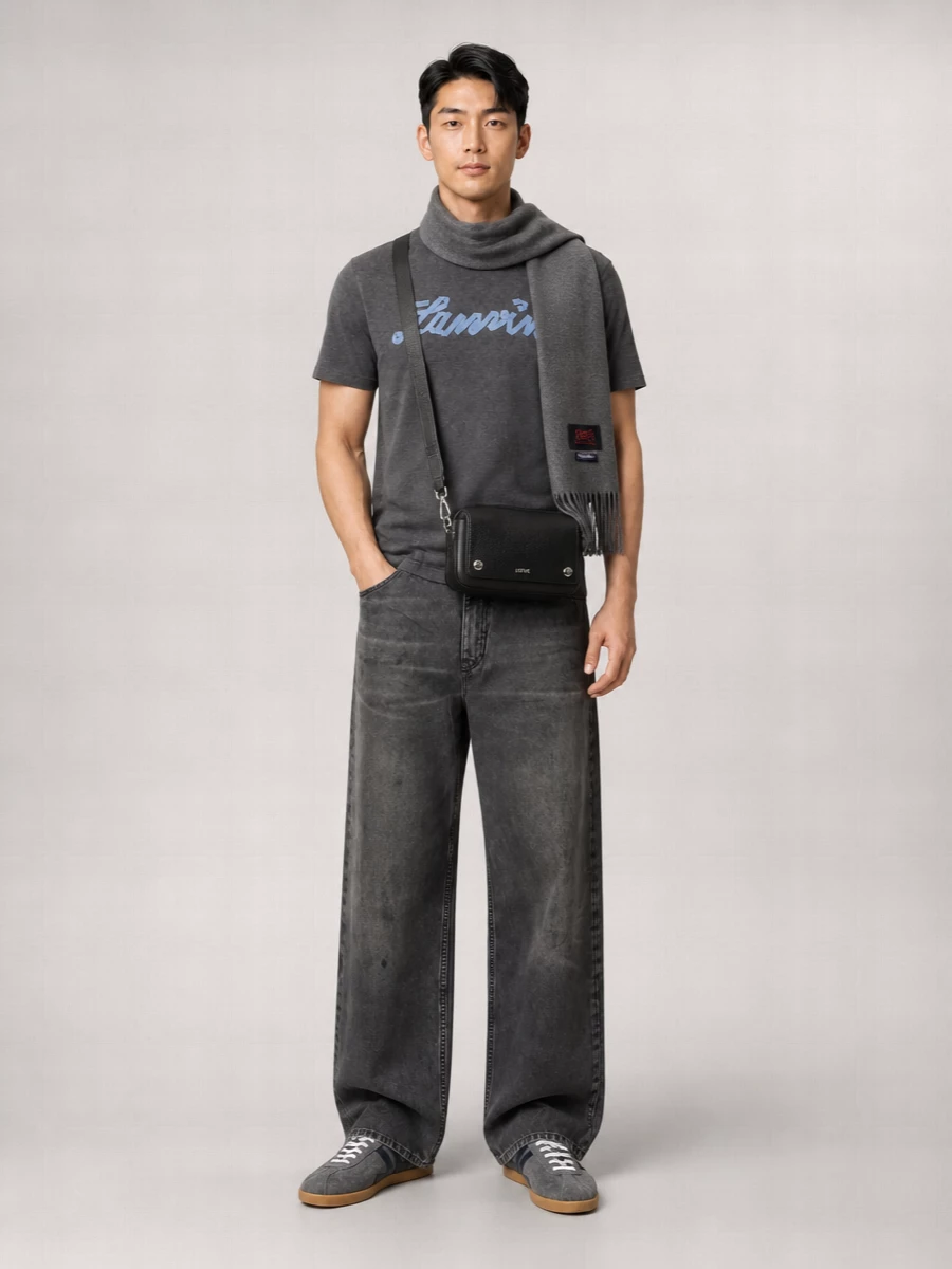 Lanvin cotton crewneck short-sleeve t-shirt