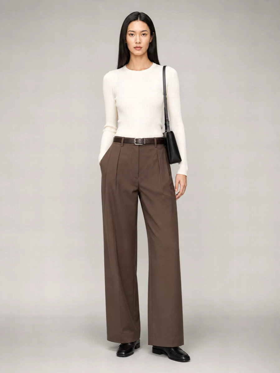 The Row Tailored Trousers With Pleated Design And Pockets