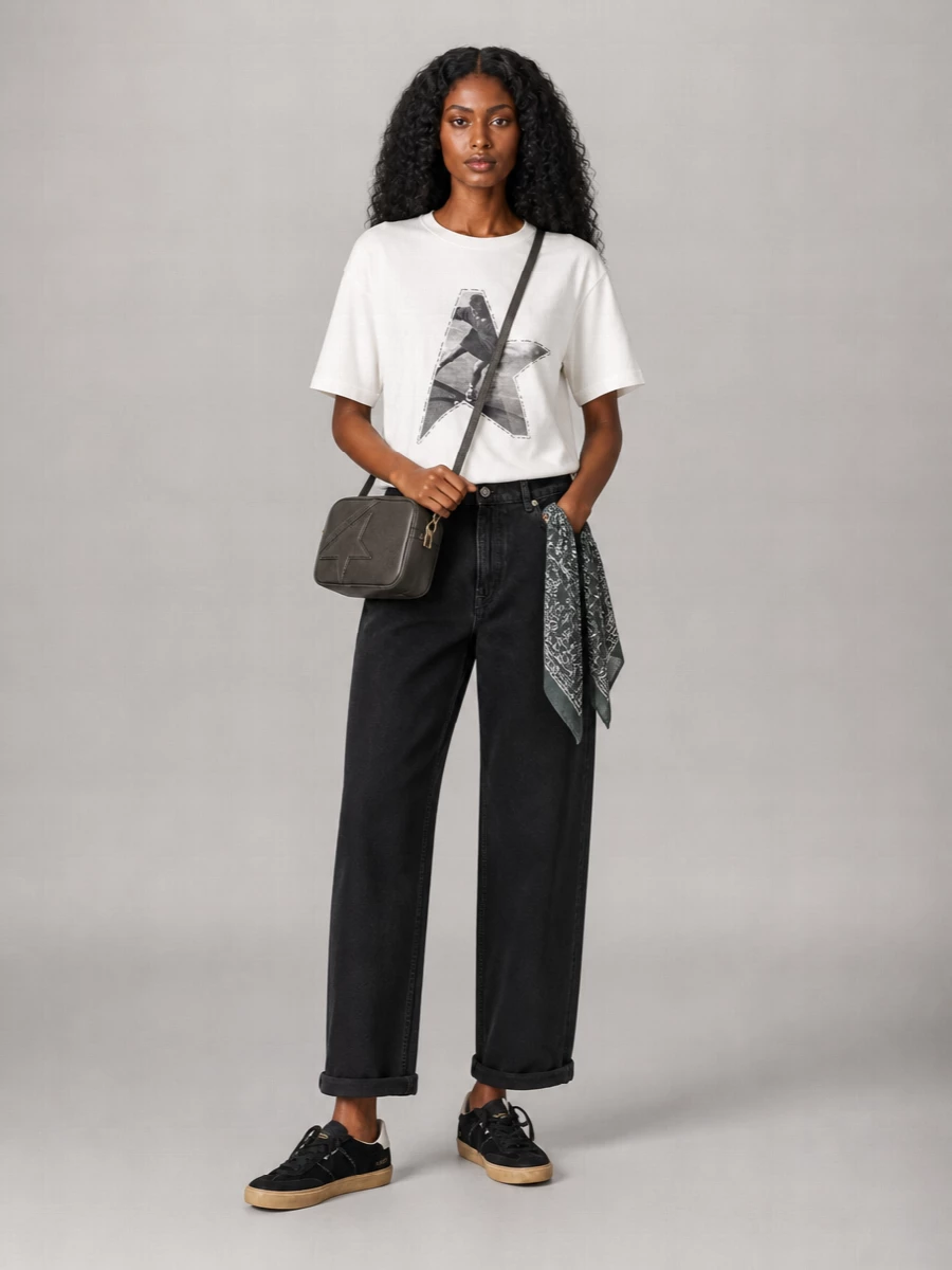 Golden Goose Cotton Boxy T-Shirt