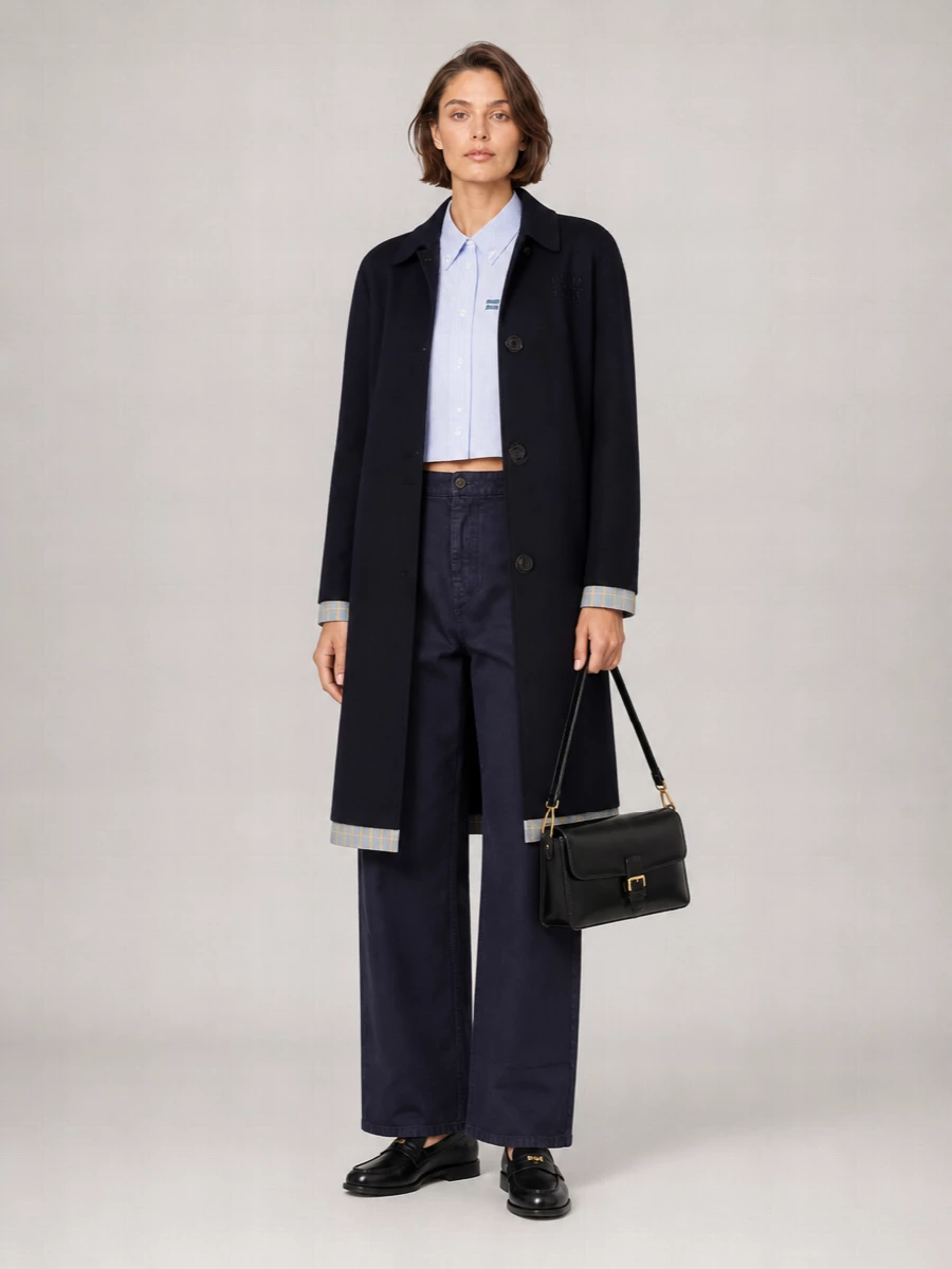 Miu Miu Cotton Fitted Jacket
