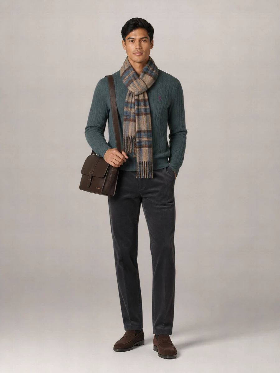 Polo Ralph Lauren Cashmere Wool Long-Sleeve Pullover