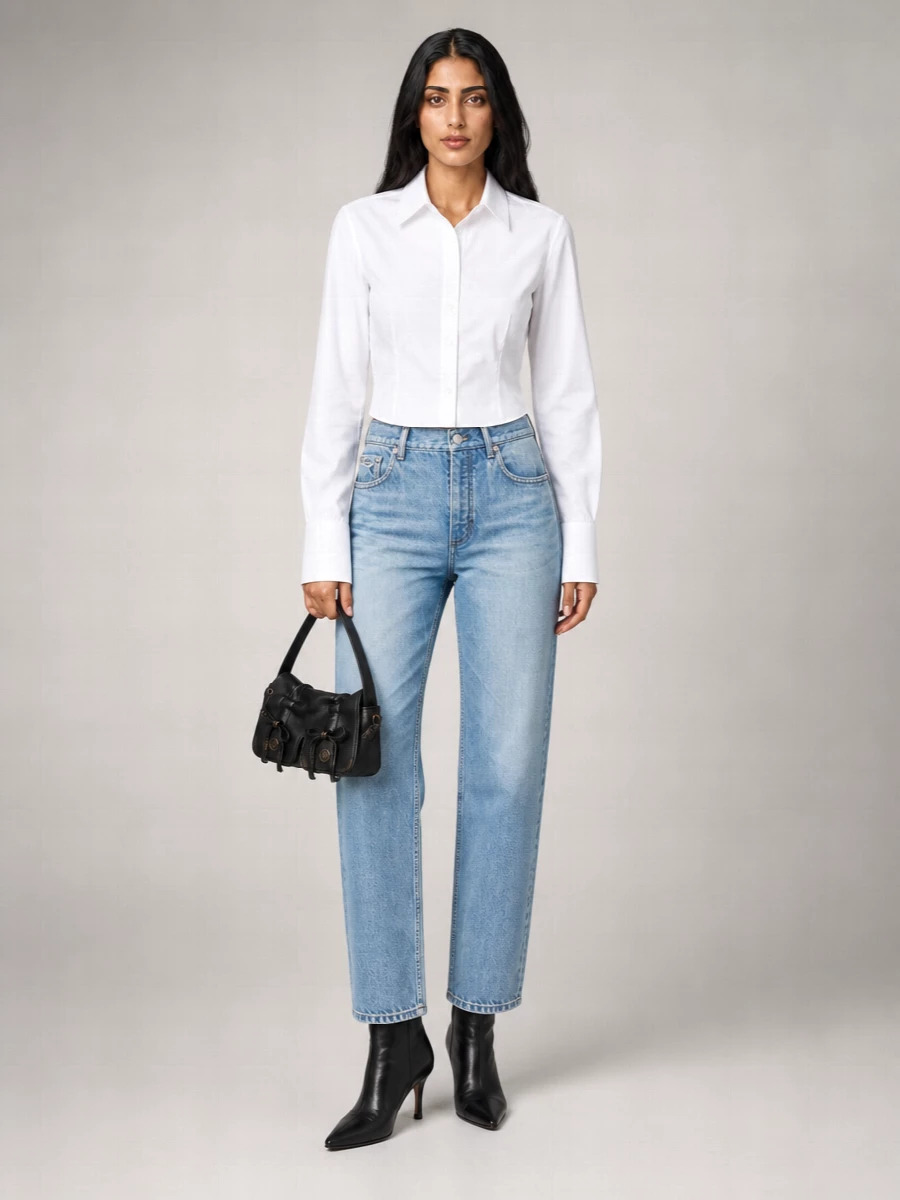 Jil Sander Leather Ankle Boots