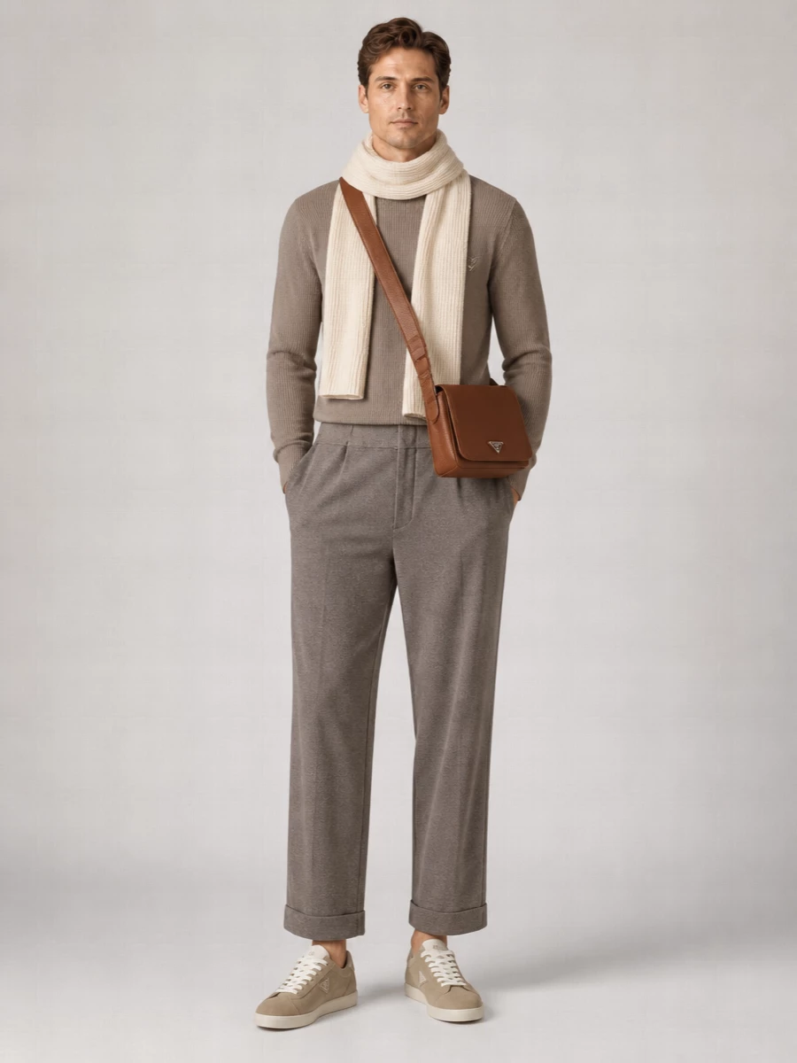 Emporio Armani Wool Cashmere Sweater