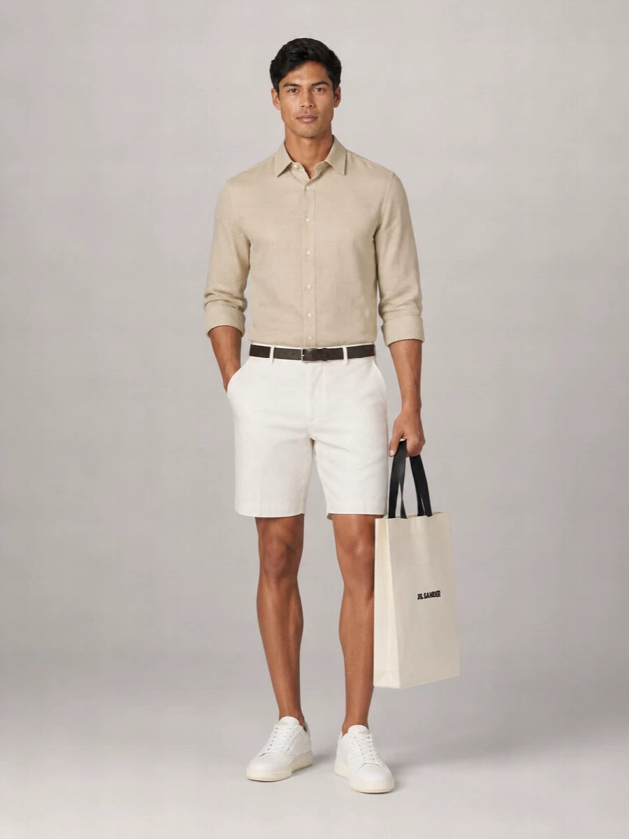 Woolrich Linen Long-Sleeve Shirt