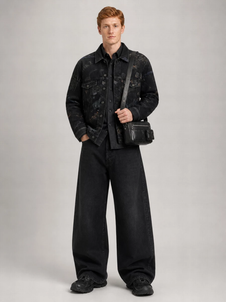 Balenciaga Oversized Denim Jacket