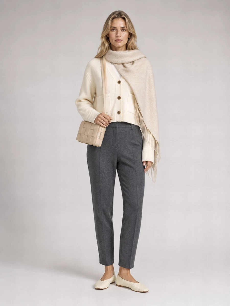 Bottega Veneta Rosa Woven Intrecciato Rubber Studs Ballerina