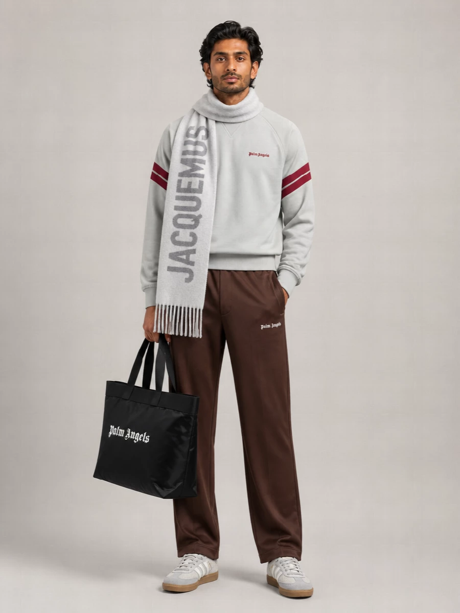 Palm Angels Logo Track Sweatshirt