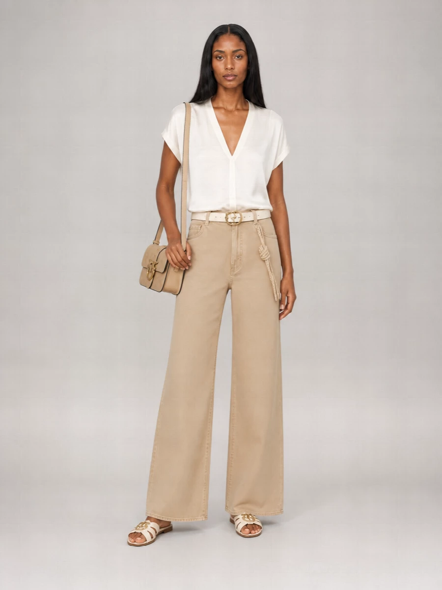 Pinko Wide-Leg Jeans