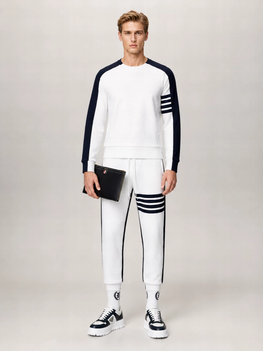 Thom Browne Cotton Track Pants