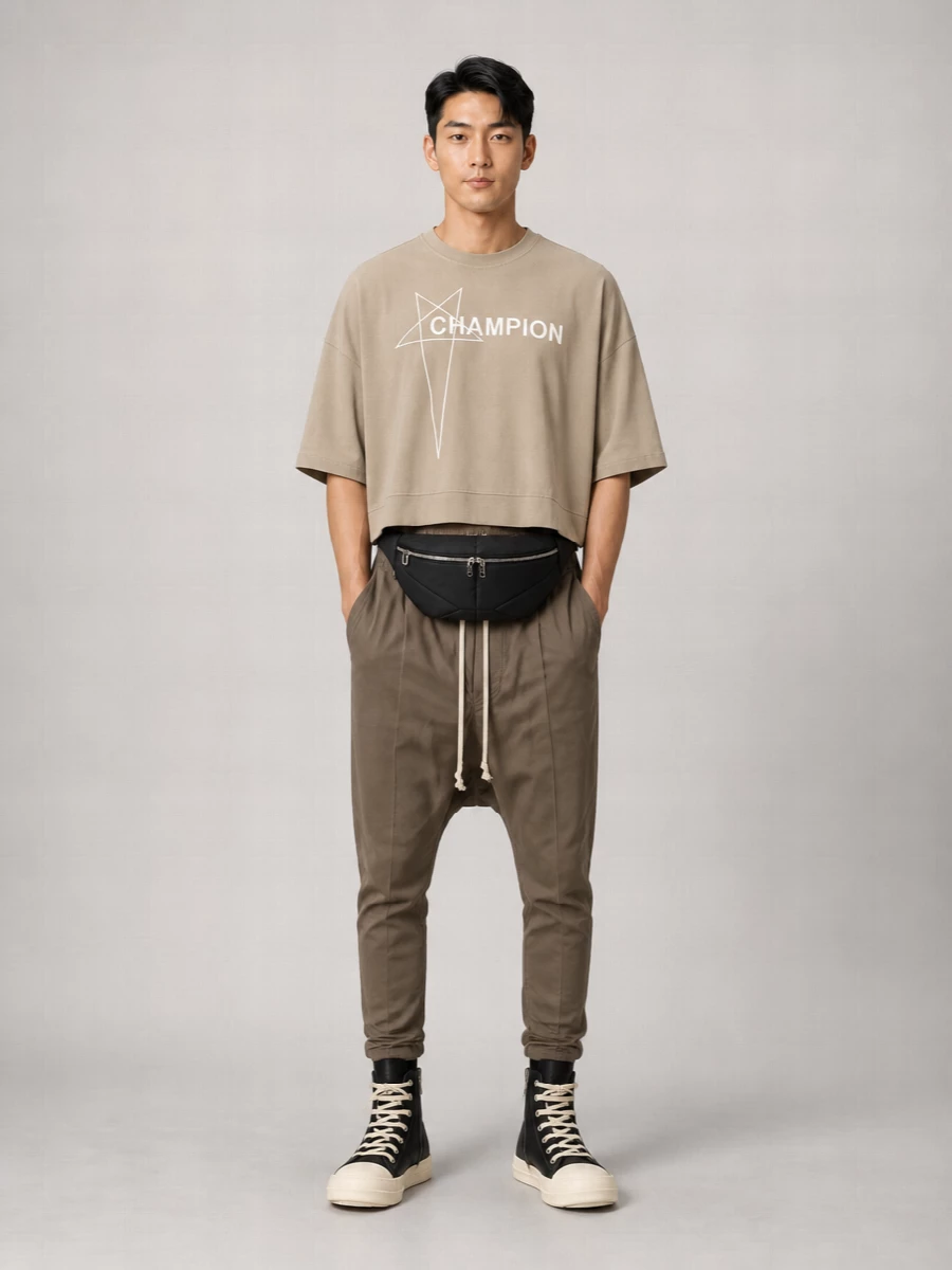 Rick Owens Cotton T-Shirt