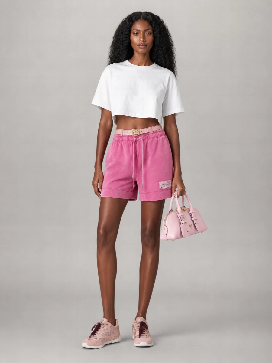 Pinko Cotton Knee-Length Bermuda Shorts