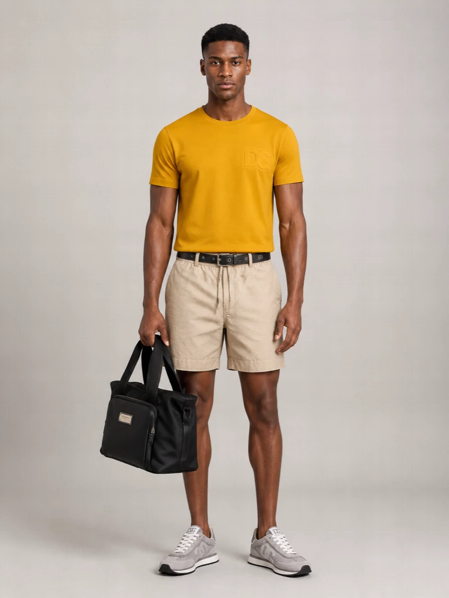 Dolce&Gabbana Logo Crew Neck Short-Sleeve T-Shirt