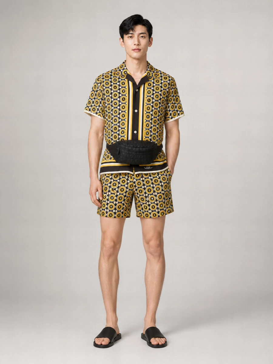 Valentino Garavani Printed Swim Shorts