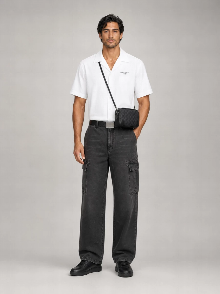 Givenchy Leather Reversible Belt