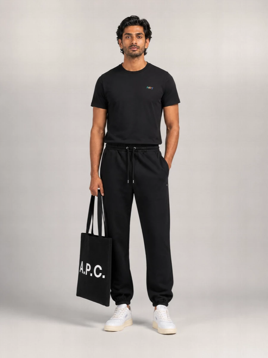 Autry Cotton Loose-Fit Logo-Embroidered T-Shirt